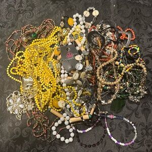 Jewelry Lot #101
As-is treasures from storage. 
Unmarked and wearable.